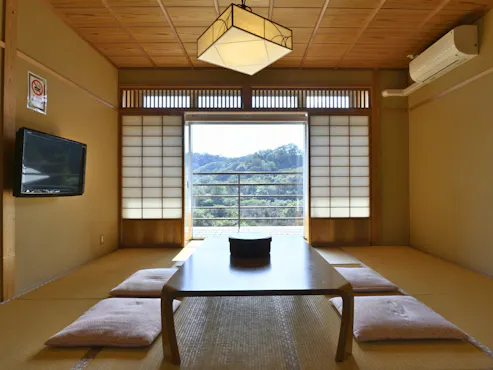 ◆ห้องพักสไตล์ญี่ปุ่น 6~8 เสื่อทาทามิ◆ห้องพักสไตล์ญี่ปุ่นแท้พร้อมวิวที่สวยงาม