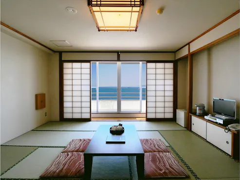 ตัวอย่างห้องพักริมทะเล