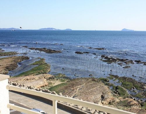 海側客室の一例