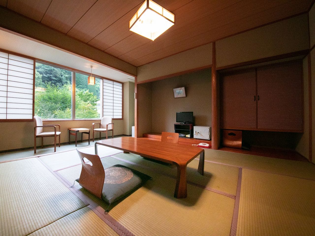 심플한 일본식 방입니다.