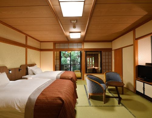 ■□『離れ観月亭』宙のおと露天風呂□■