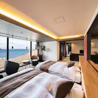 Suite DX lantai atas (dengan pemandian terbuka)