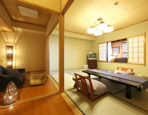 デッキ付き露天風呂和室