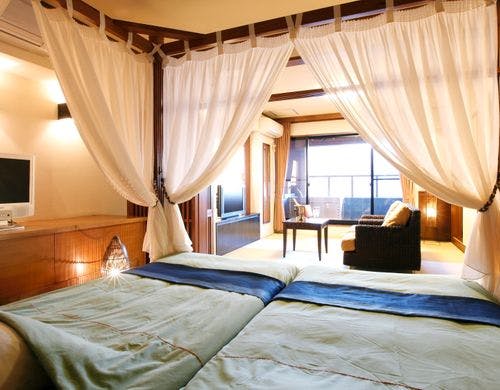 天蓋付き露天風呂付洋室（1室限定）