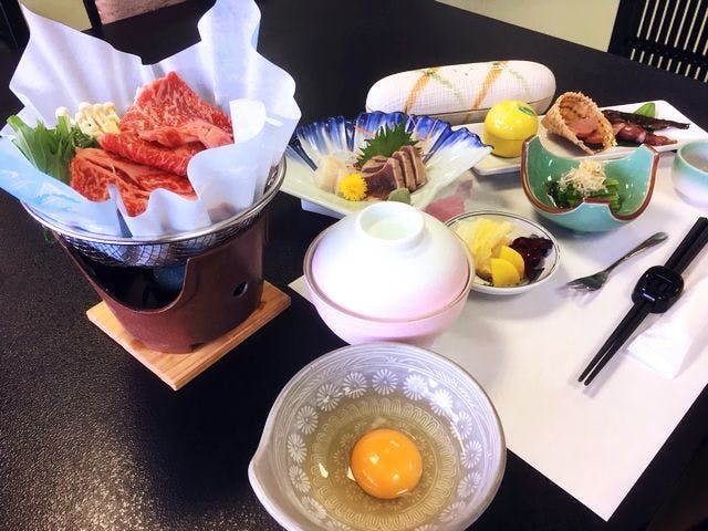 【ご夕食】上州牛すき焼きメイン※イメージ