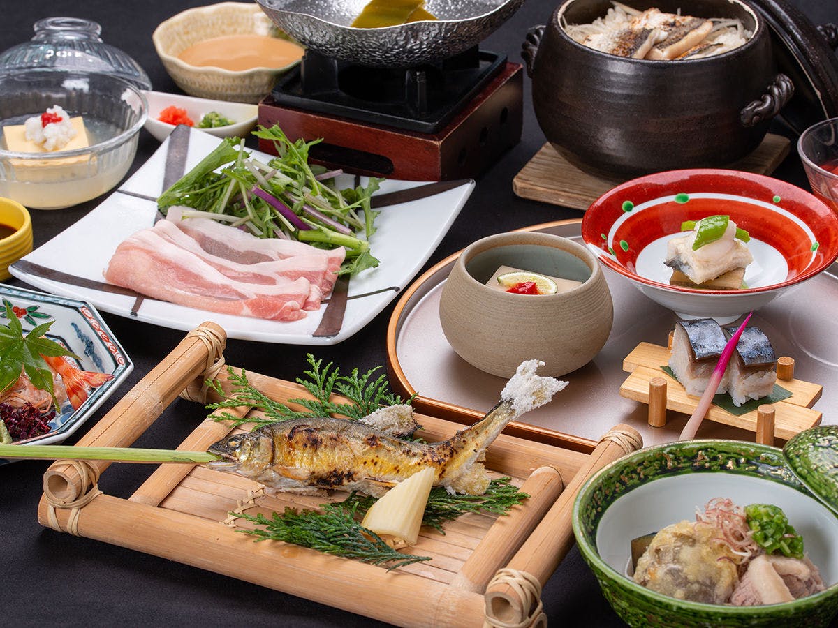 *【Makan Malam <Kaiseki Dasar> ※Contoh】