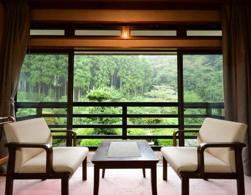 せせらぎ渓流沿い◆和室2間[6畳+3畳]一例