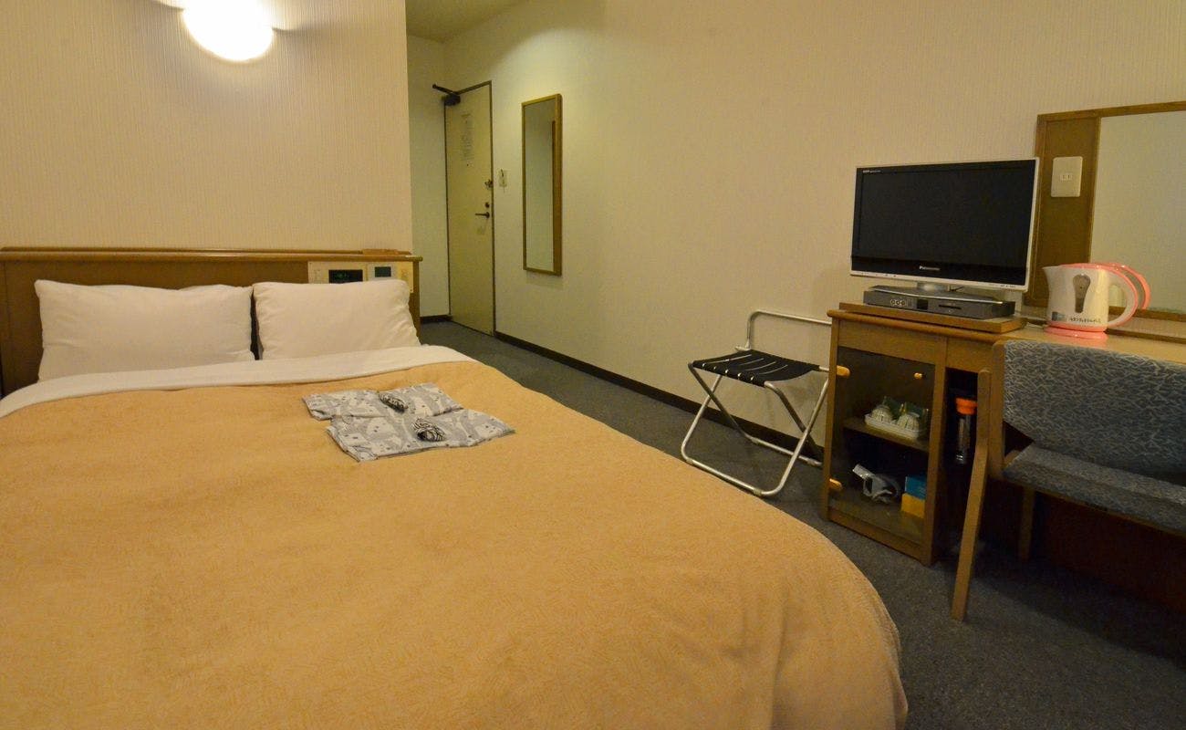 【ห้องเตียงคู่】ขนาด: 15 ตร.ม.