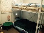 Kamar bergaya barat 4,5 tatami, tempat tidur susun