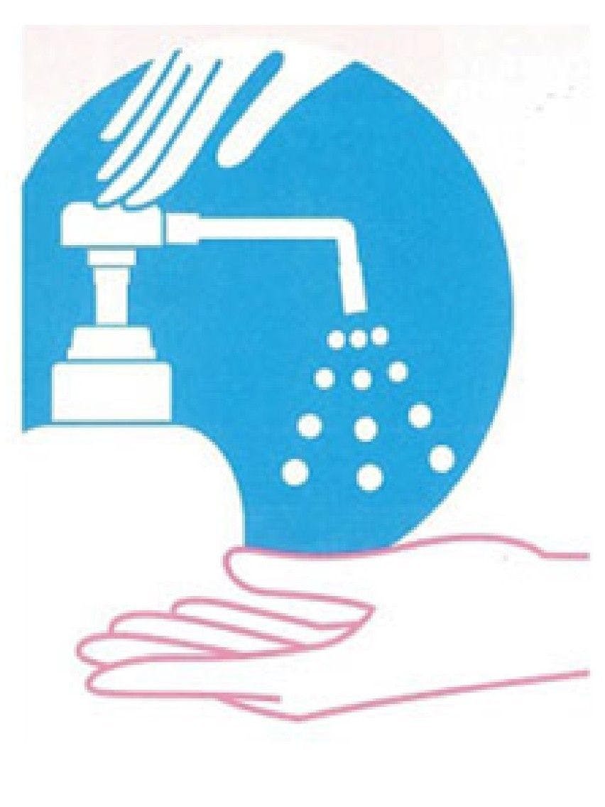 กรุณาฆ่าเชื้อที่มือเมื่อมาถึง