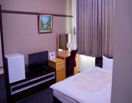 ユニットバスがついたシングルルームです