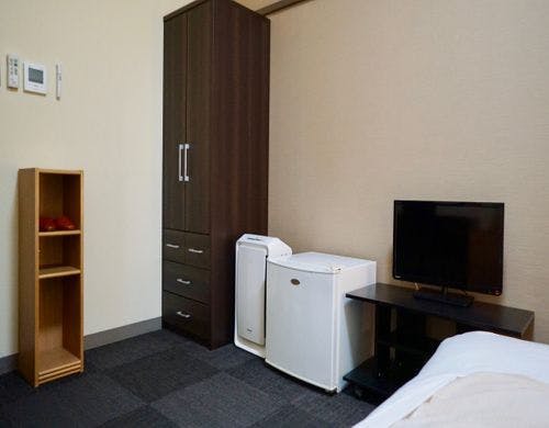 ユニットバス付きのシングルルームです