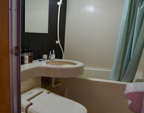 ユニットバス付きのお部屋