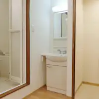 【Bathroom】【Washbasin】【Toilet】are separated