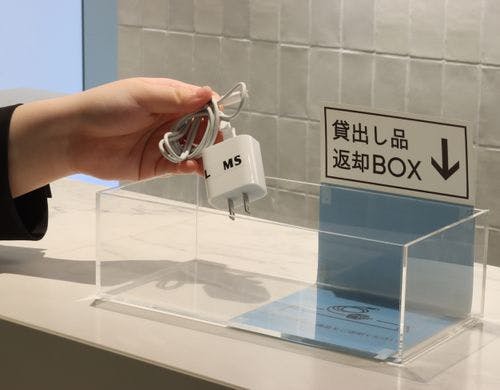 貸出備品返却ボックス