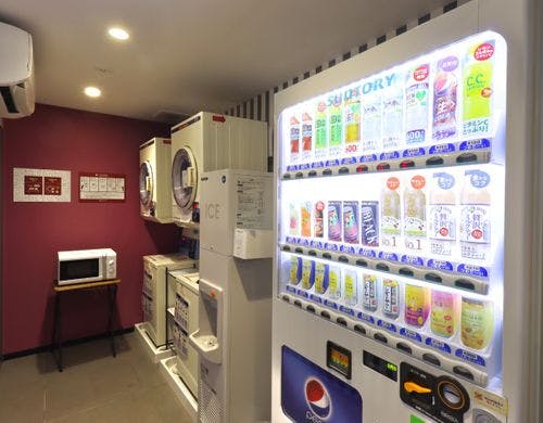 自動販売機・セルフランドリー・電子レンジ