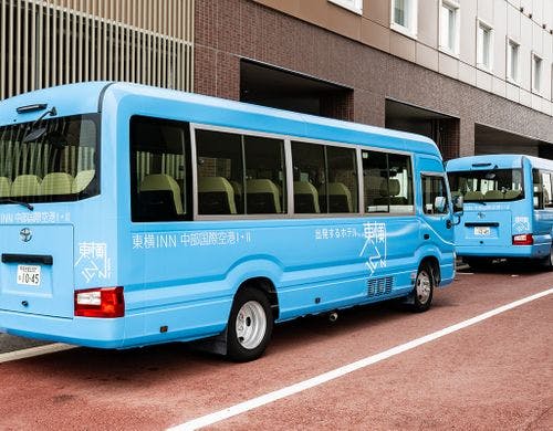 無料の送迎バス