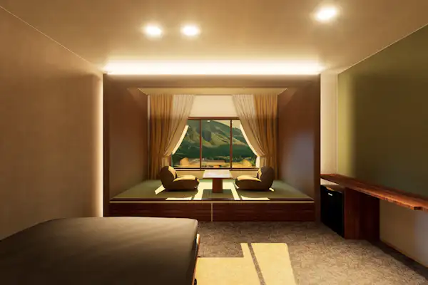 Kamar yang telah direnovasi pada Juli 2026