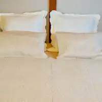 ผ้าลินินห้องนอนใหญ่