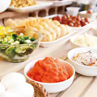 Sarapan bufet - Contoh