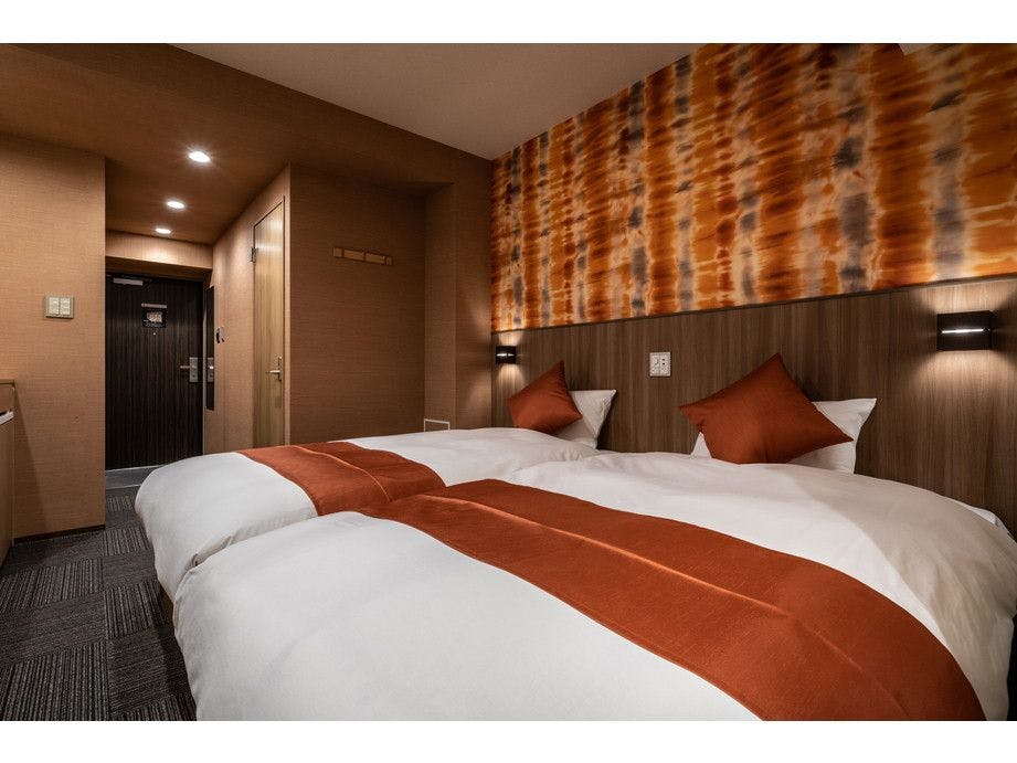 ห้องพักเตียงคู่มาตรฐาน (ตัวอย่าง)