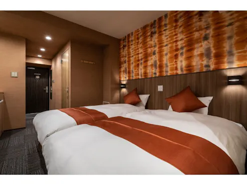 ห้องพักเตียงคู่มาตรฐาน (ตัวอย่าง)