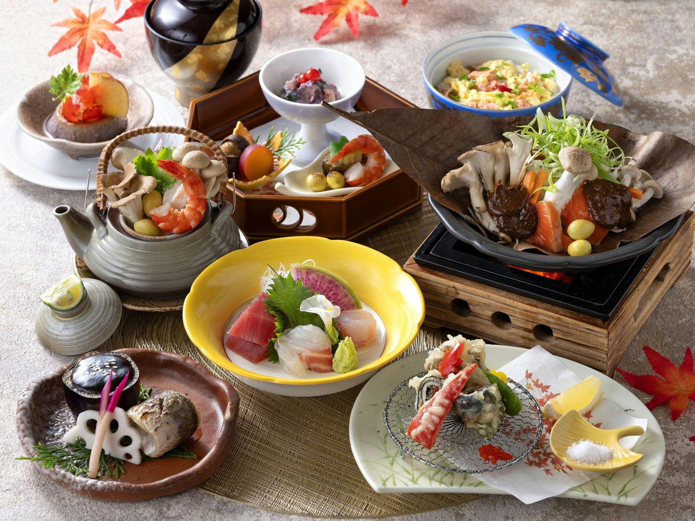 9月10月味覚会席「四季」（イメージ）