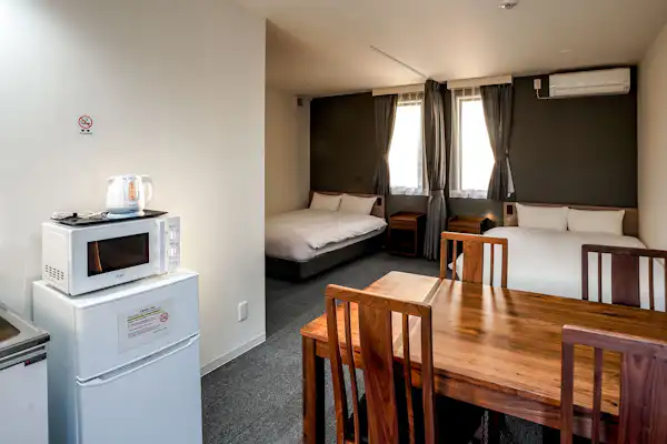 【ปลอดบุหรี่】ห้องดีลักซ์เตียงคู่