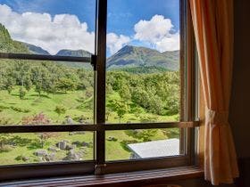 天然温泉の国民宿舎　久住高原荘