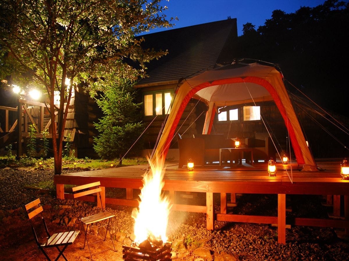 Hiruzen Glamping Cottage Forest Walk