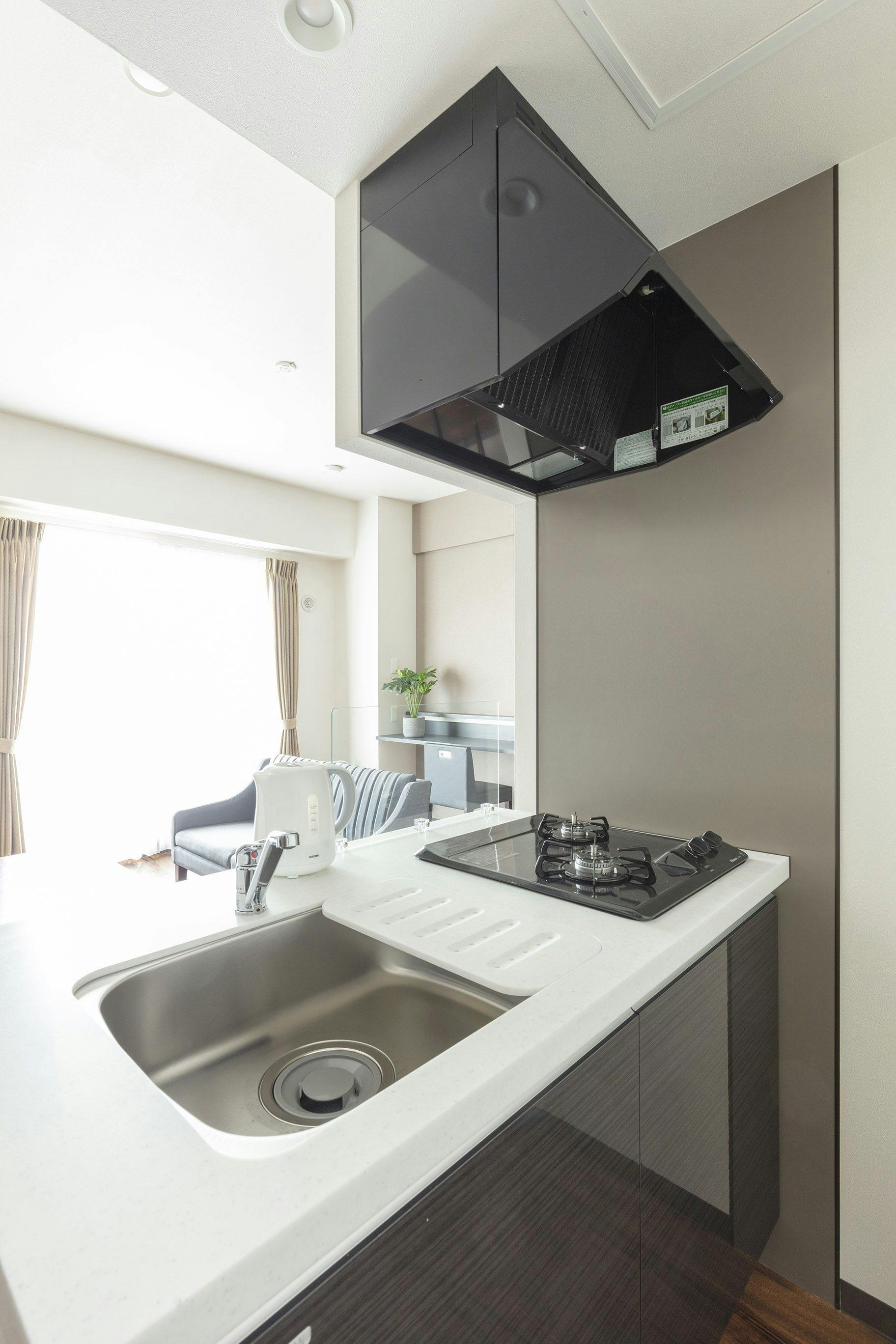 ห้องพักเตียงคู่พร้อมครัว