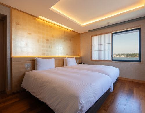 ■露天風呂付きスイートルーム│livingRoom