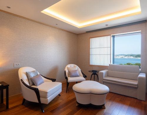 ■露天風呂付きスイートルーム│ベッドRoom