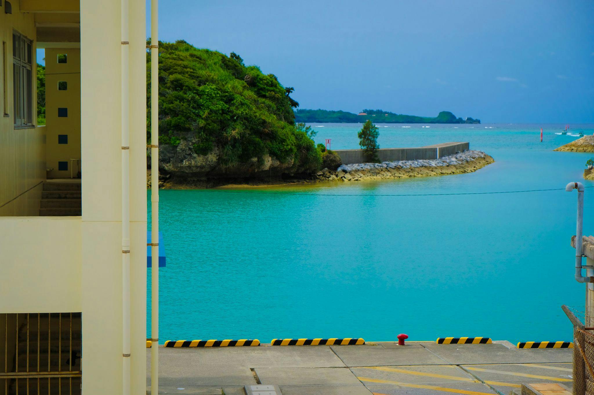 Blue Entrance