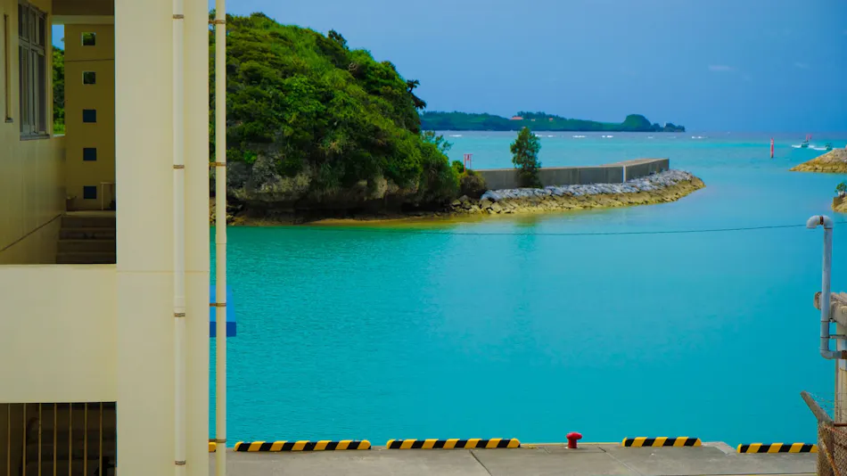 Blue Entrance