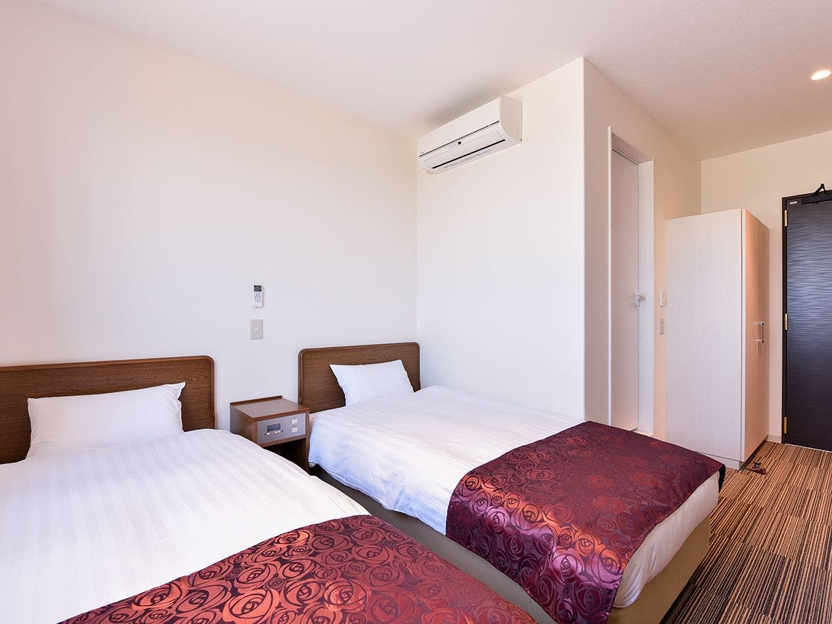 *【ห้องพักเตียงคู่】