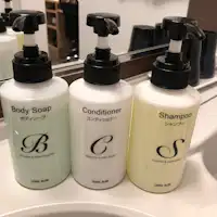 Sampo, kondisioner, sabun mandi