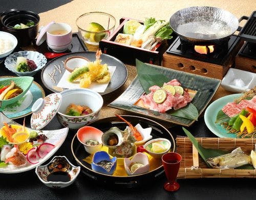 国産黒毛和牛会席（一例）