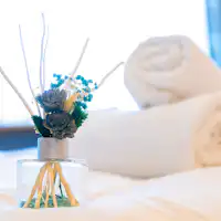 ผ้าขนหนูเช็ดหน้าและผ้าขนหนูอาบน้ำ