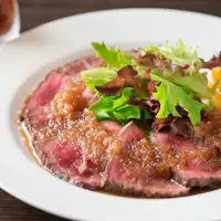 Roast Beef dengan Saus Ponzu Garam Kabosu