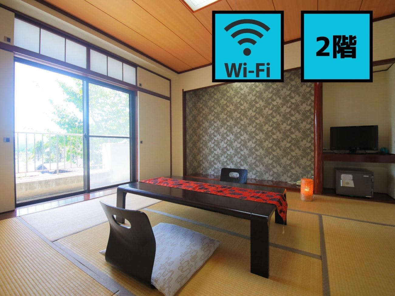 【อาคารหลัก】ห้องสไตล์ญี่ปุ่น 8 เสื่อทาทามิ ชั้น 2 (ตัวอย่าง)