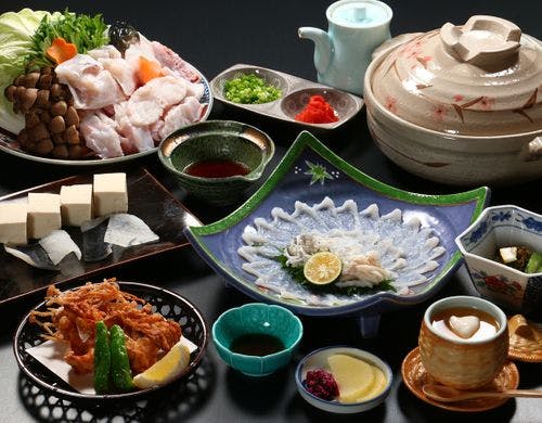【お食事】秋～春限定！ふぐコース