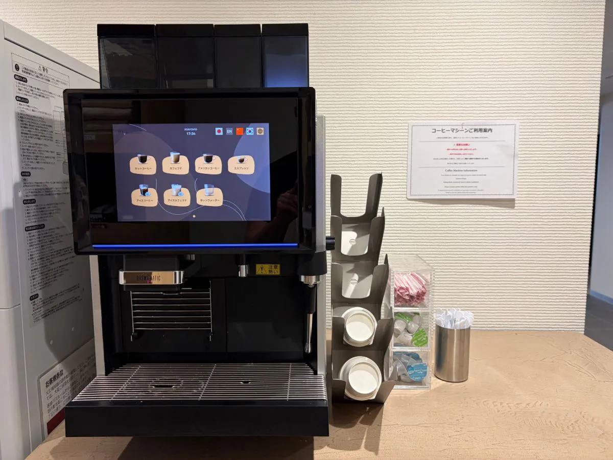 【อาคารเสริม】เครื่องชงกาแฟ