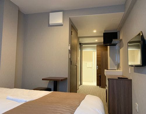 【禁煙】キングダブルルーム　２１米