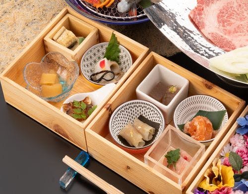 【お食事】前菜一例