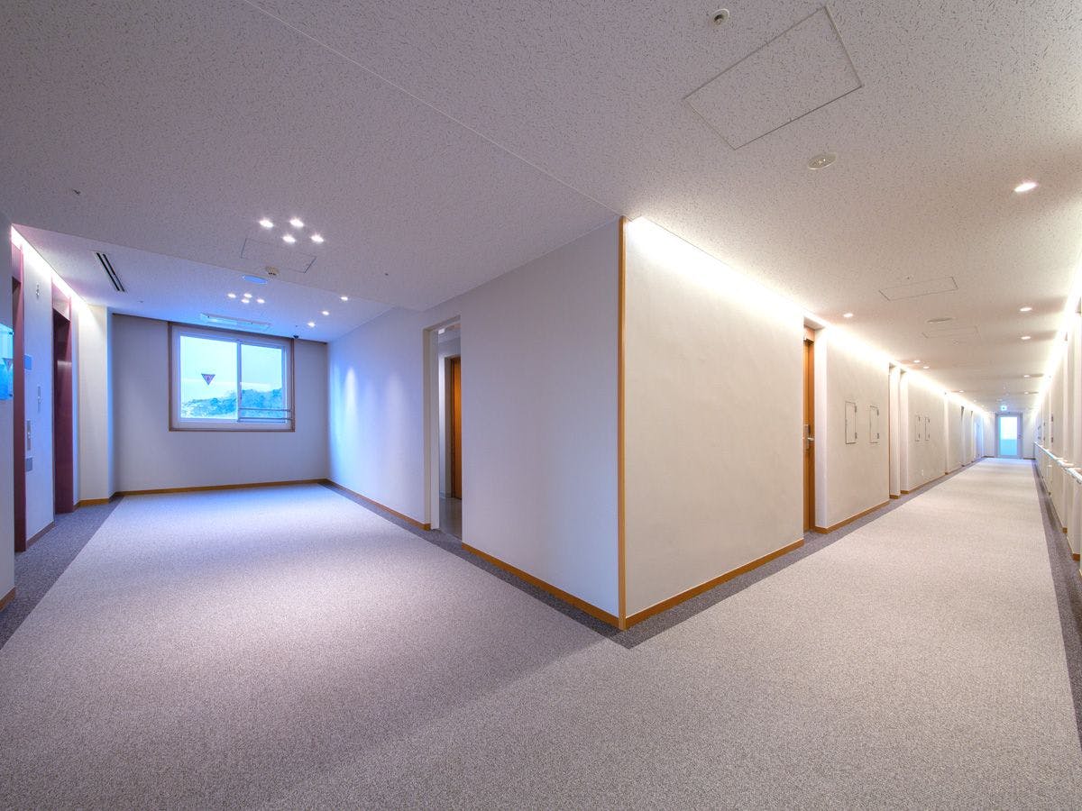 ทางเดินห้องพัก