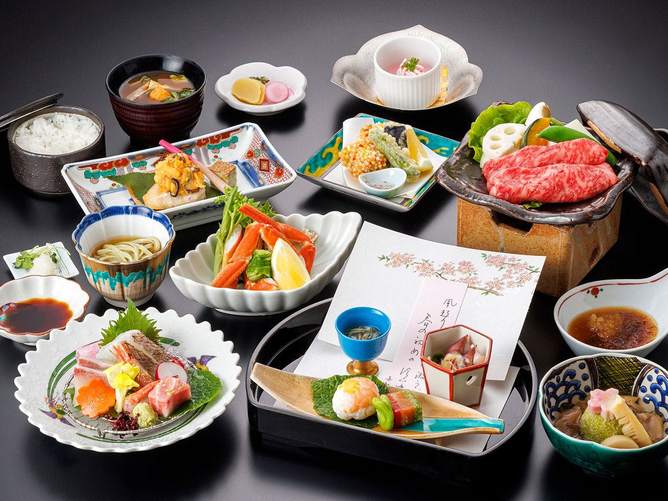 春季基本會席　※示意圖