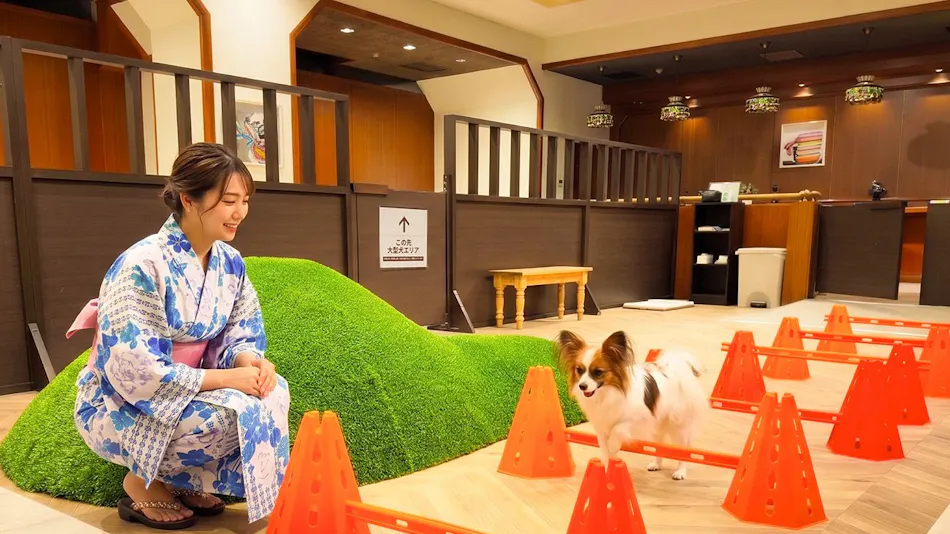 Ooedo Onsen Monogatari Wanwan Resort Yataya Shotoen