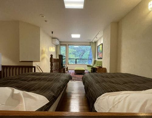 新館露天風呂付洋室