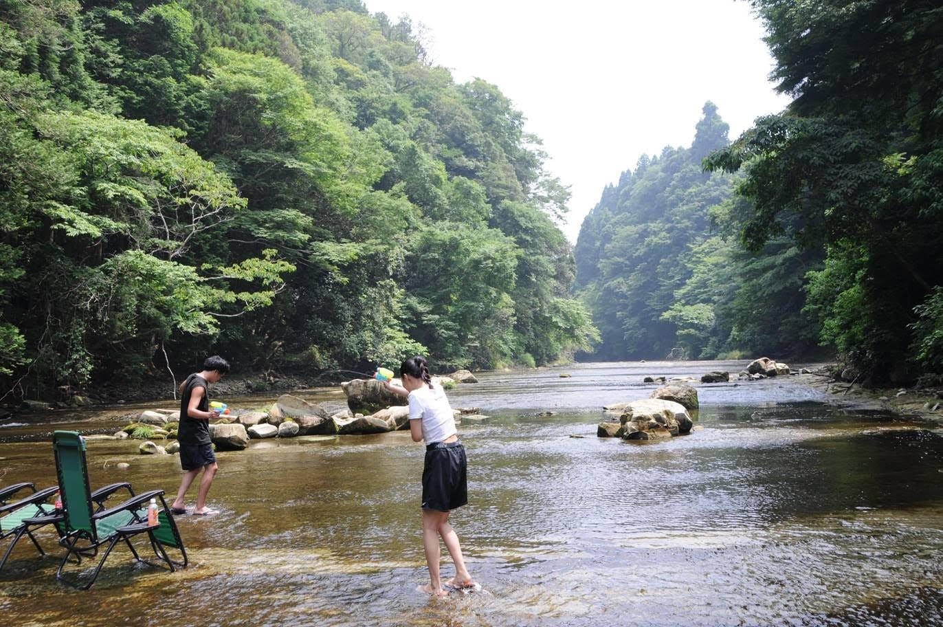 แม่น้ำส่วนตัวที่ใช้ได้เฉพาะผู้เข้าพัก